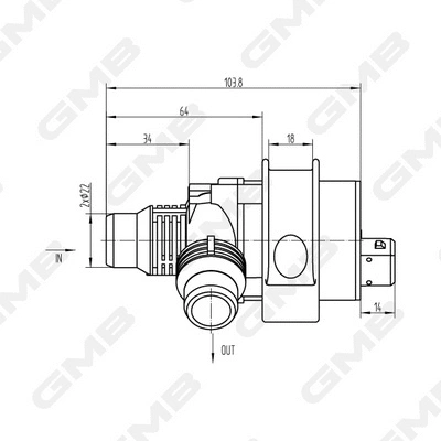 Auxiliary Water Pump (cooling water circuit)