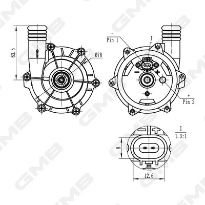 Auxiliary Water Pump (cooling water circuit)