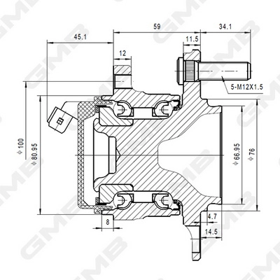 Wheel Hub (GH35190A)