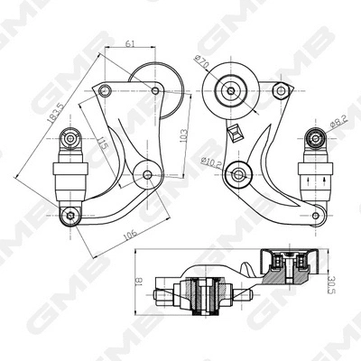 Vibration Damper, timing belt