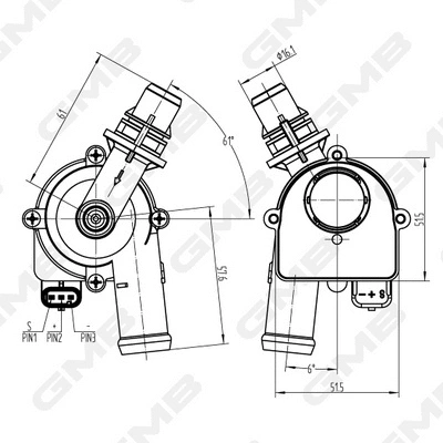 Auxiliary Water Pump (cooling water circuit)