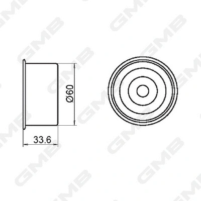 Tensioner Pulley, timing belt