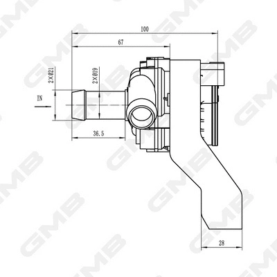 Auxiliary Water Pump (cooling water circuit)