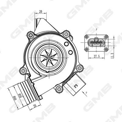 Auxiliary Water Pump (cooling water circuit)
