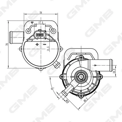 Auxiliary Water Pump (cooling water circuit)