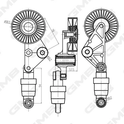 Vibration Damper, timing belt