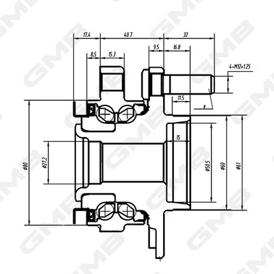 Wheel Hub (GH33130M)