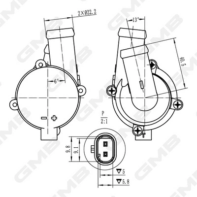 Auxiliary Water Pump (cooling water circuit)