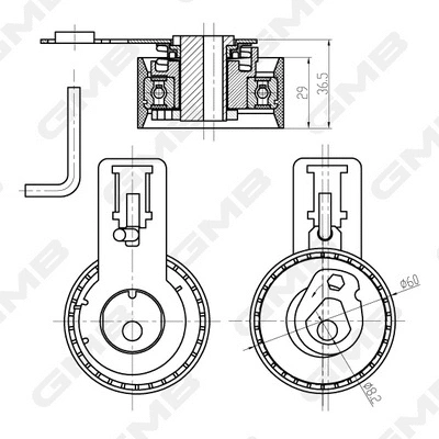 Tensioner Pulley, timing belt