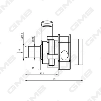 Auxiliary Water Pump (cooling water circuit)