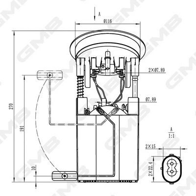 Fuel Feed Unit (GFPS-025A)
