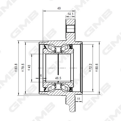 Wheel Hub (GH22810)