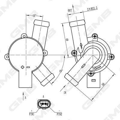 Auxiliary Water Pump (cooling water circuit)