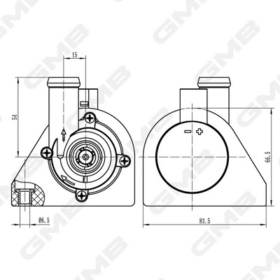Auxiliary Water Pump (cooling water circuit)