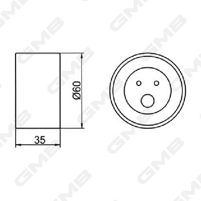 Tensioner Pulley, timing belt