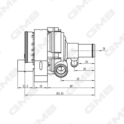 Auxiliary Water Pump (cooling water circuit)