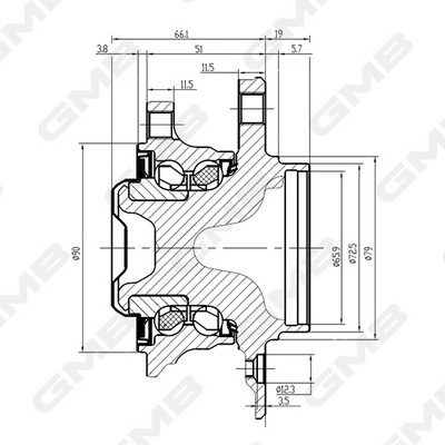 Wheel Hub (GH35020M)