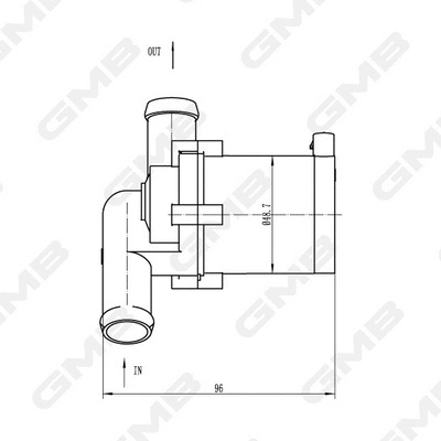Auxiliary Water Pump (cooling water circuit)