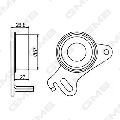 Tensioner Pulley, timing belt