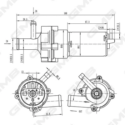 Auxiliary Water Pump (cooling water circuit)