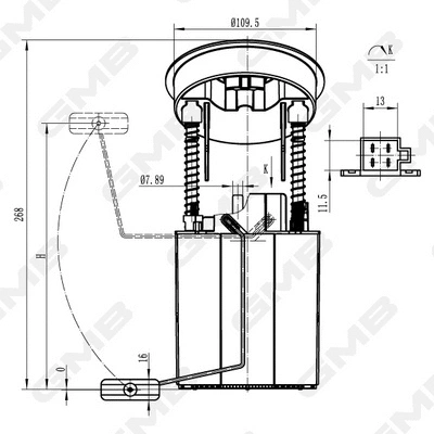 Fuel Feed Unit (GFPS-028A)