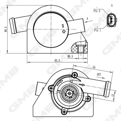 Auxiliary Water Pump (cooling water circuit)