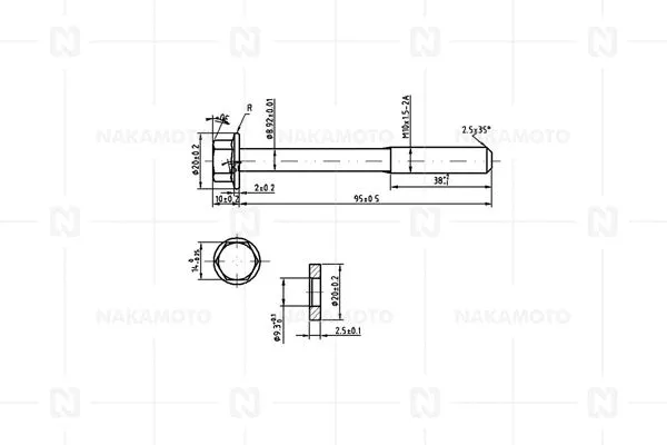 Cylinder Head Bolt (A42-SUZ-18010001)