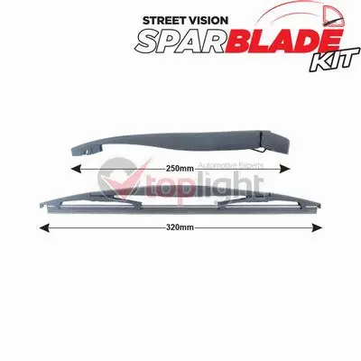 Wiper Arm Set, window cleaning (TRA-N1N2)