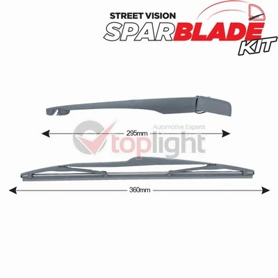 Wiper Arm Set, window cleaning (TRA-B5X3)