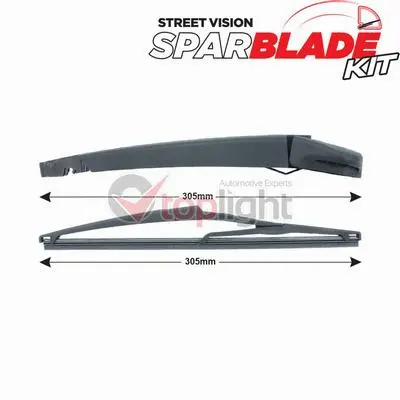 Wiper Arm Set, window cleaning (TRA-P124)