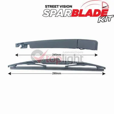 Wiper Arm Set, window cleaning (TRA-K3S11)