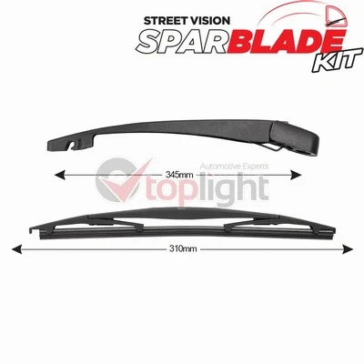 Wiper Arm Set, window cleaning (TRA-C8C5)