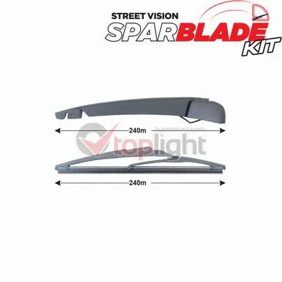 Wiper Arm Set, window cleaning (TRA-R2K1)