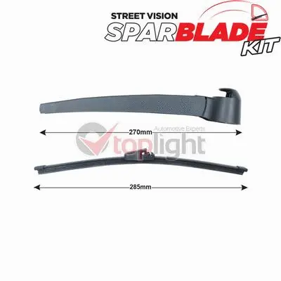 Wiper Arm Set, window cleaning (TRA-V2P1)