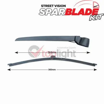 Wiper Arm Set, window cleaning (TRA-A8A1)