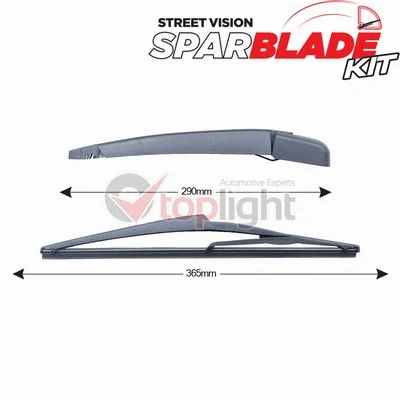 Wiper Arm Set, window cleaning (TRA-R2T3)