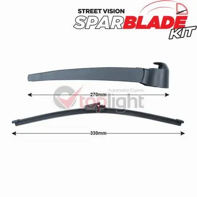 Wiper Arm Set, window cleaning (TRA-V2T2)