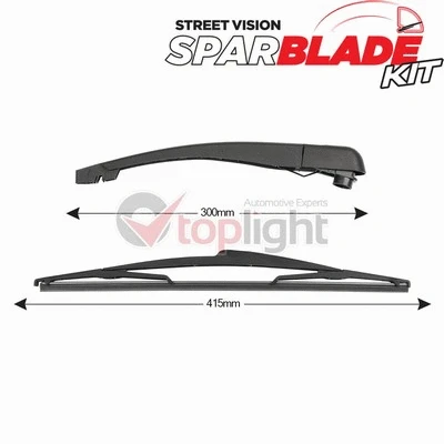 Wiper Arm Set, window cleaning (TRA-V3C1)