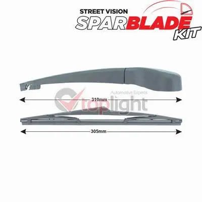 Wiper Arm Set, window cleaning (TRA-F4F8)