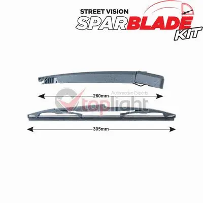 Wiper Arm Set, window cleaning (TRA-O1A15)