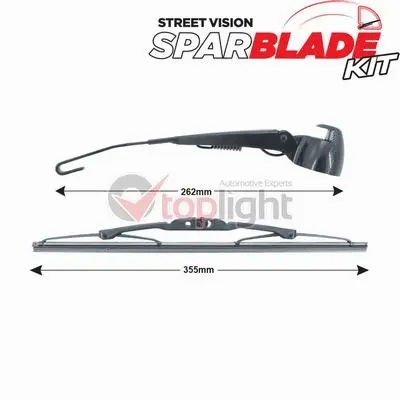 Wiper Arm Set, window cleaning (TRA-V2P5)