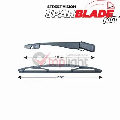 Wiper Arm Set, window cleaning (TRA-M13P2)
