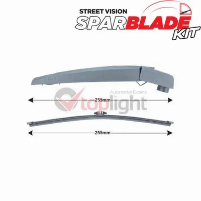 Wiper Arm Set, window cleaning (TRA-C854)
