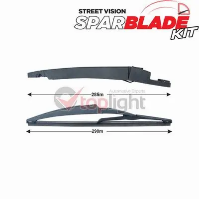 Wiper Arm Set, window cleaning (TRA-P142)