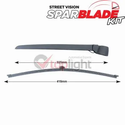 Wiper Arm Set, window cleaning (TRA-A8S2)