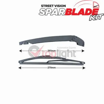 Wiper Arm Set, window cleaning (TRA-L2Y5)