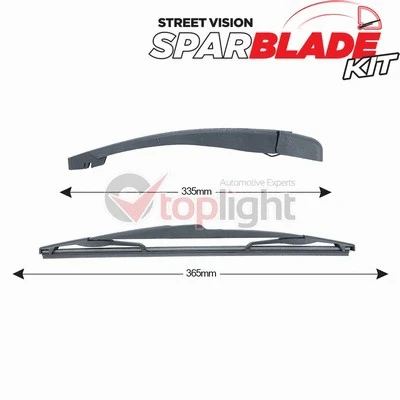 Wiper Arm Set, window cleaning (TRA-P134)