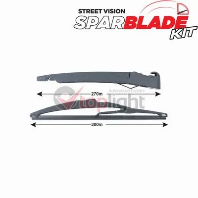 Wiper Arm Set, window cleaning (TRA-M12C5)