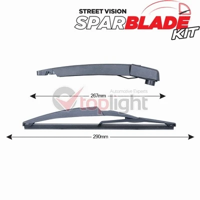 Wiper Arm Set, window cleaning (TRA-M8C1)