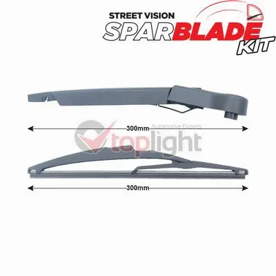 Wiper Arm Set, window cleaning (TRA-P136)